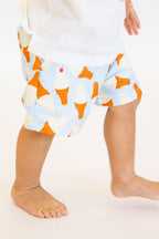 Sugar Cone Swim Trunks | Tiny Talulah | FINAL SALE