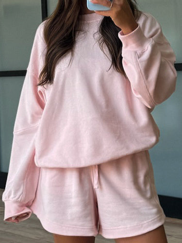 Streetside Lounge Shorts | Blush