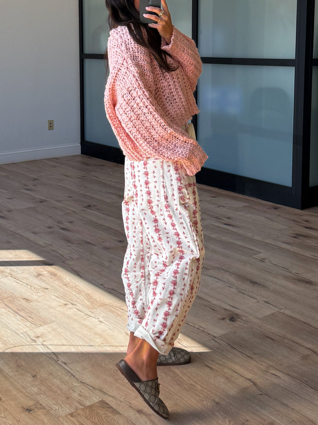 Dylan Chunky Knit Sweater | Blush