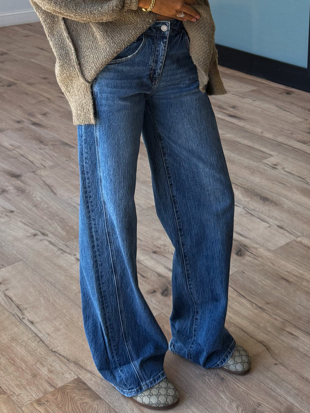 Rawlings Wide-Leg Jeans
