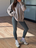 Bookclub Oversized Sweater | Grey | +Plus Available | RESTOCK