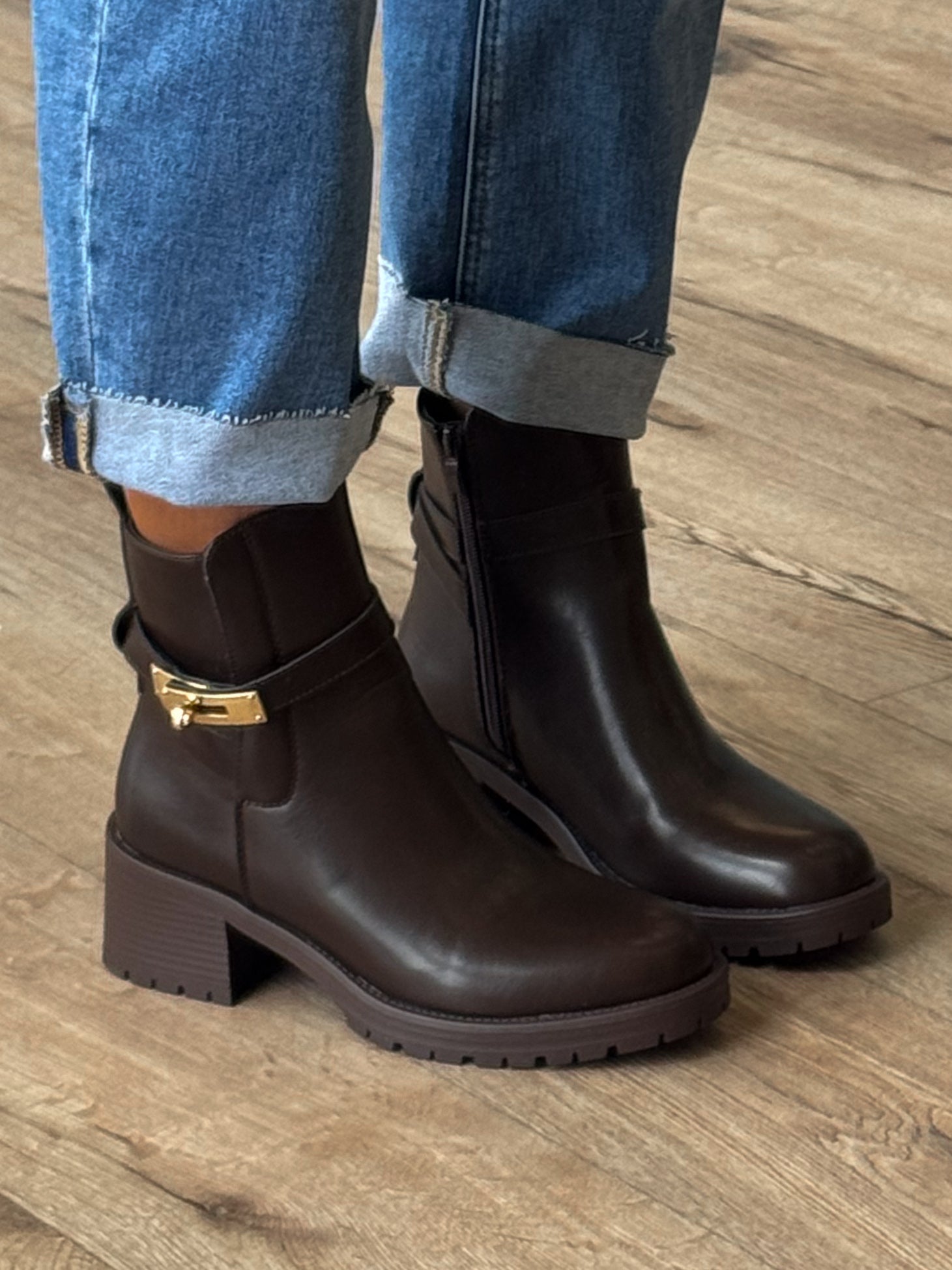 Pierre Ankle Boot | Chocolate