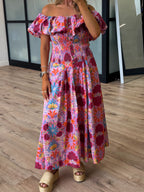 Stella Floral Smocked Dress