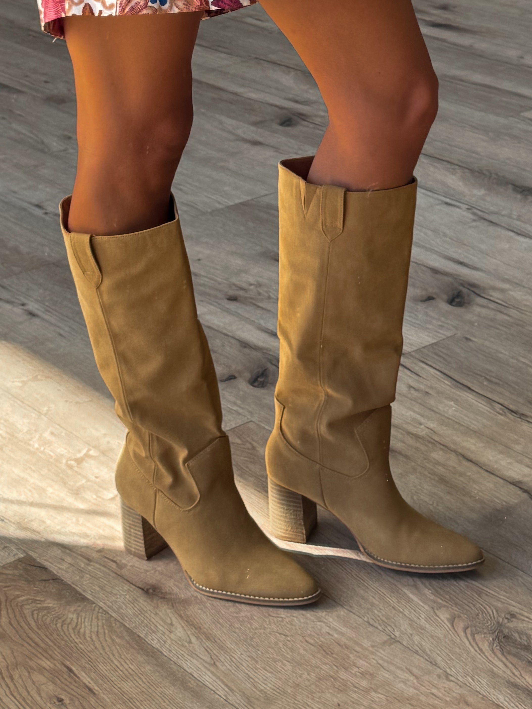 Eastwick Mid-Knee Boot | Camel