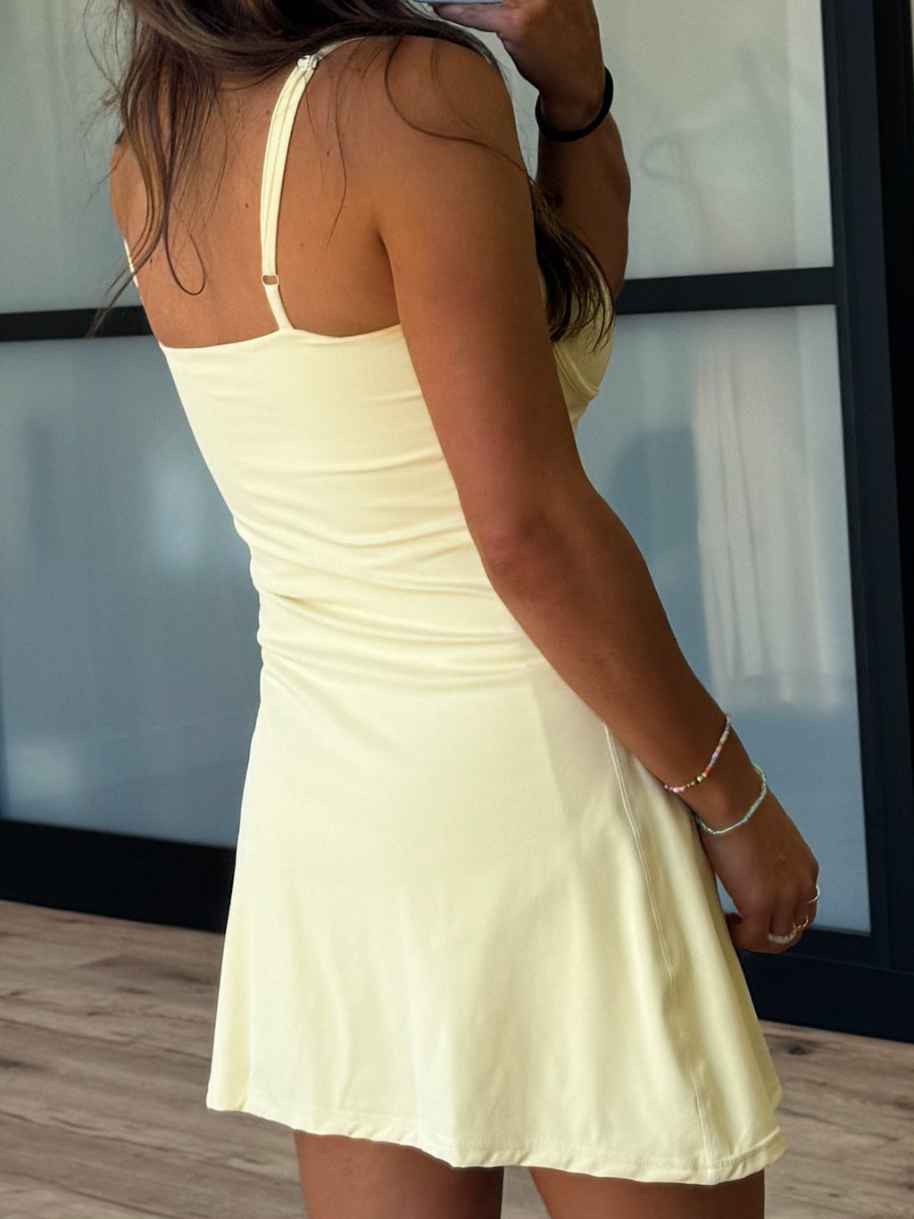 Sweetheart Active Dress | Lemon | RESTOCK