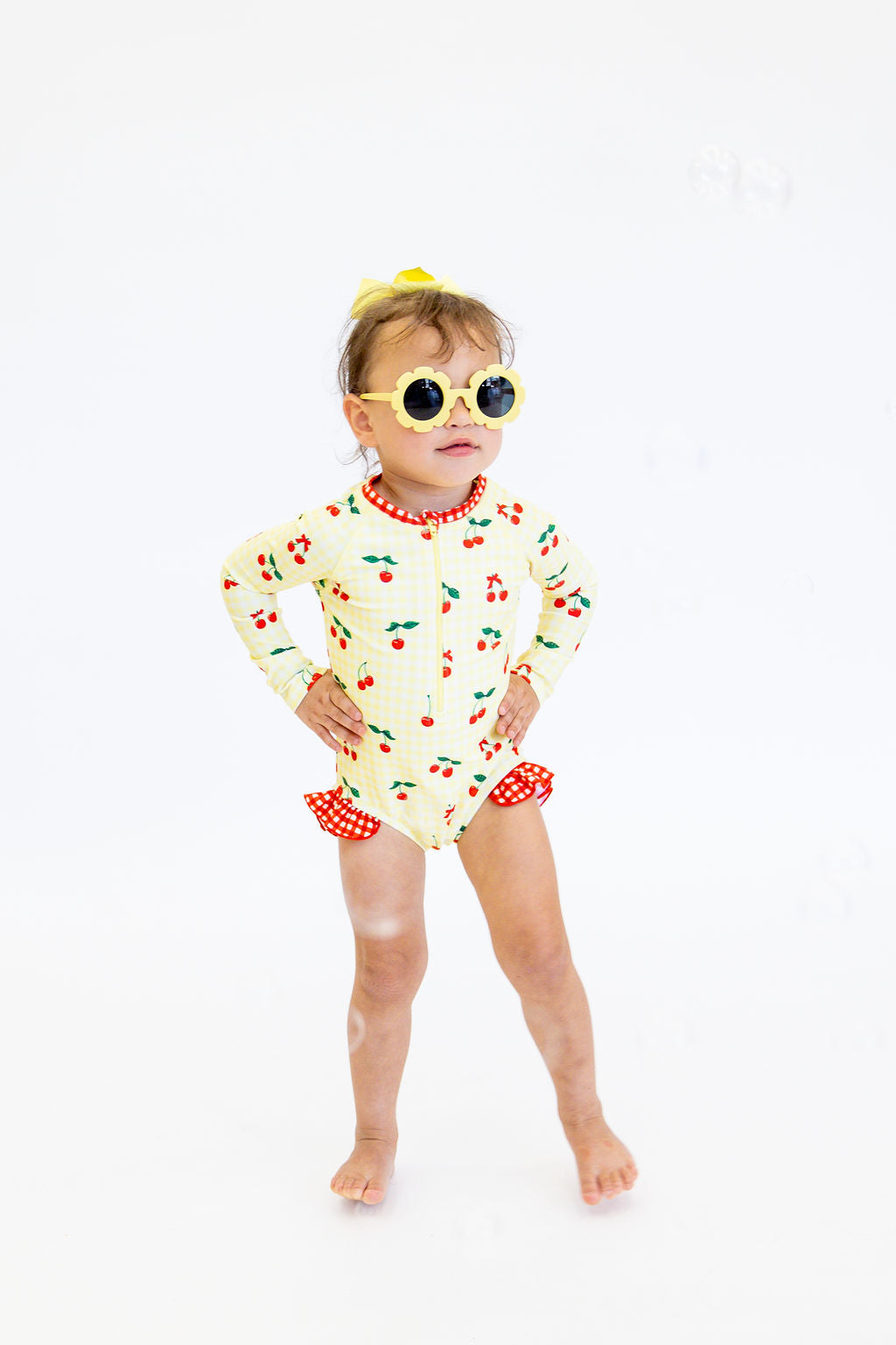 Very Cherry One-Piece Swimsuit | Tiny Talulah | FINAL SALE