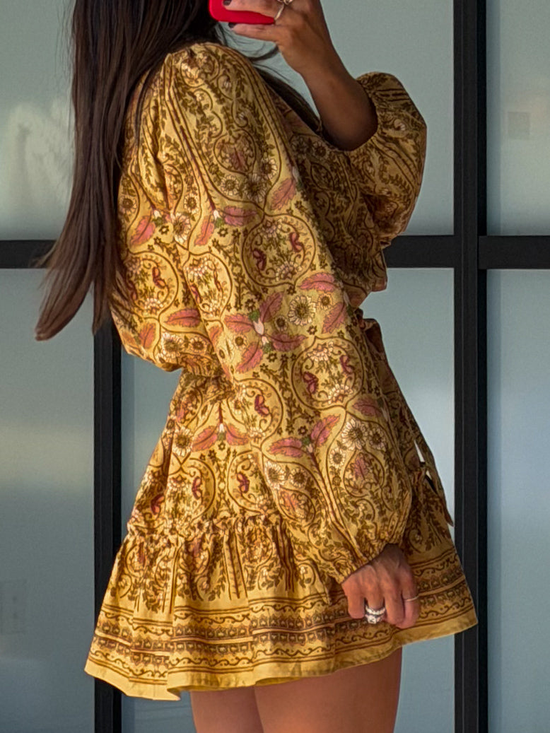 Aurelia Buttoned Dress