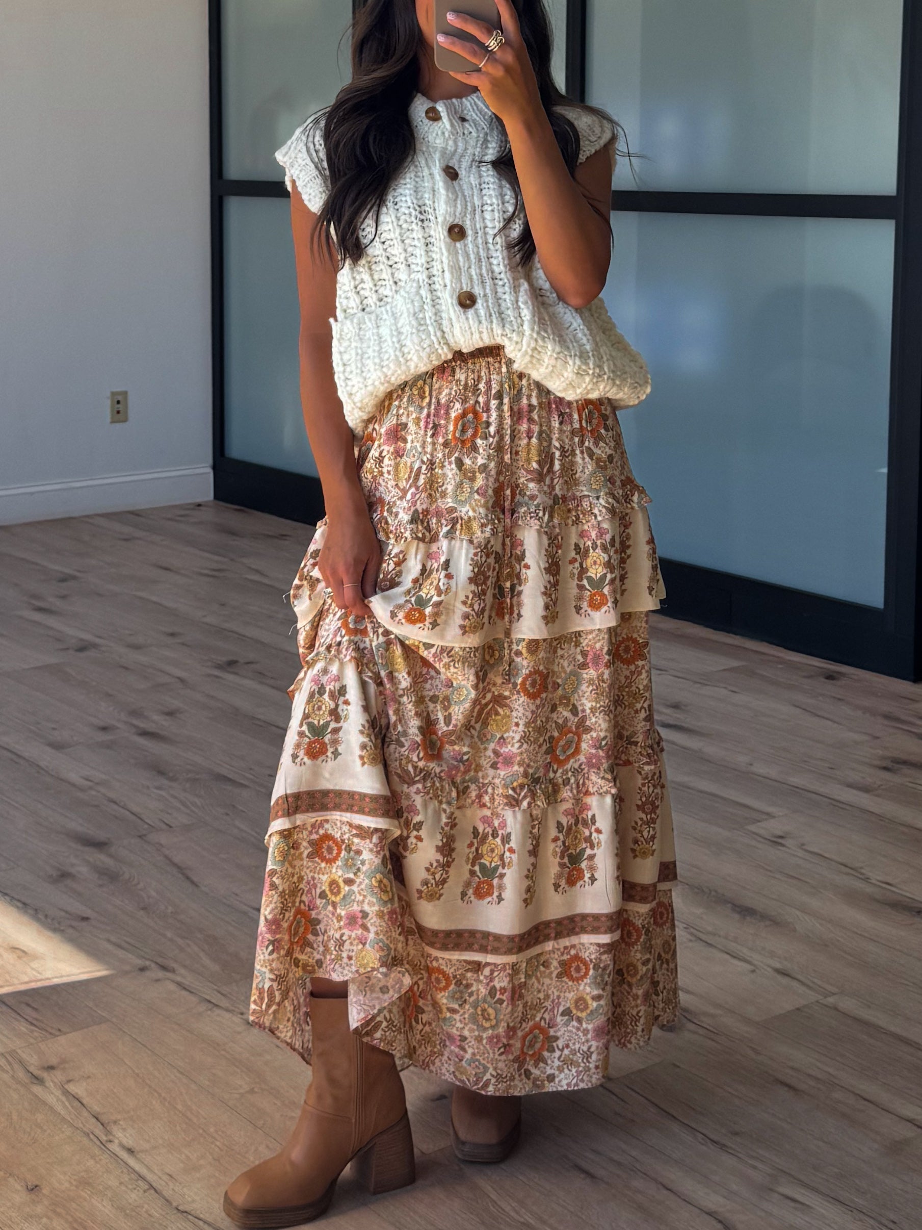 Kassie Chunky Knit Vest