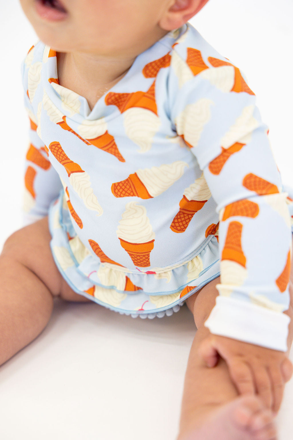 Sugar Cone Rash Guard | Tiny Talulah | FINAL SALE