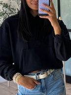 Independent Hoodie | Black | +Plus Available | FINAL SALE