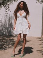 Romeo Mini Dress White