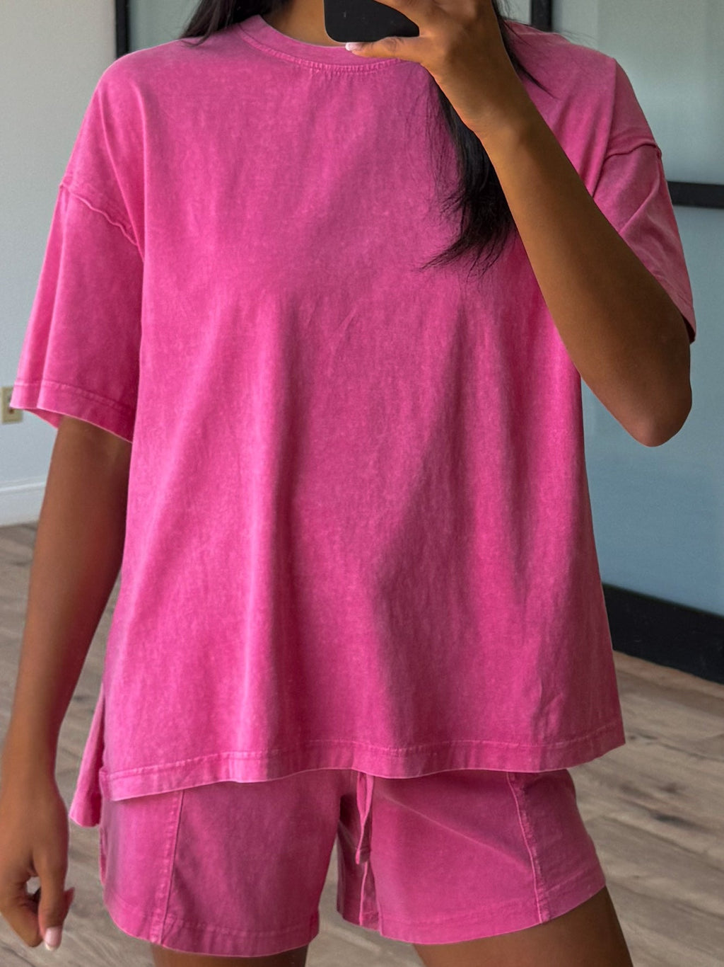 Days End Cotton Shorts | Rose | +Plus Available