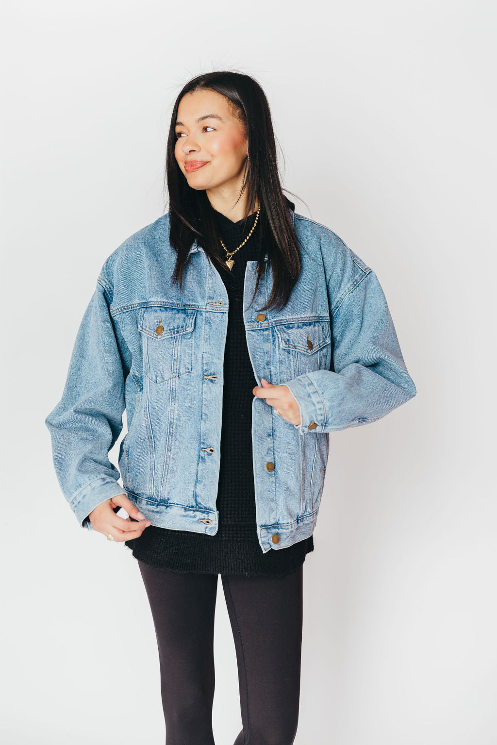 Home Stretch Waffle Knit Hoodie | Black | +Plus Available | FINAL SALE