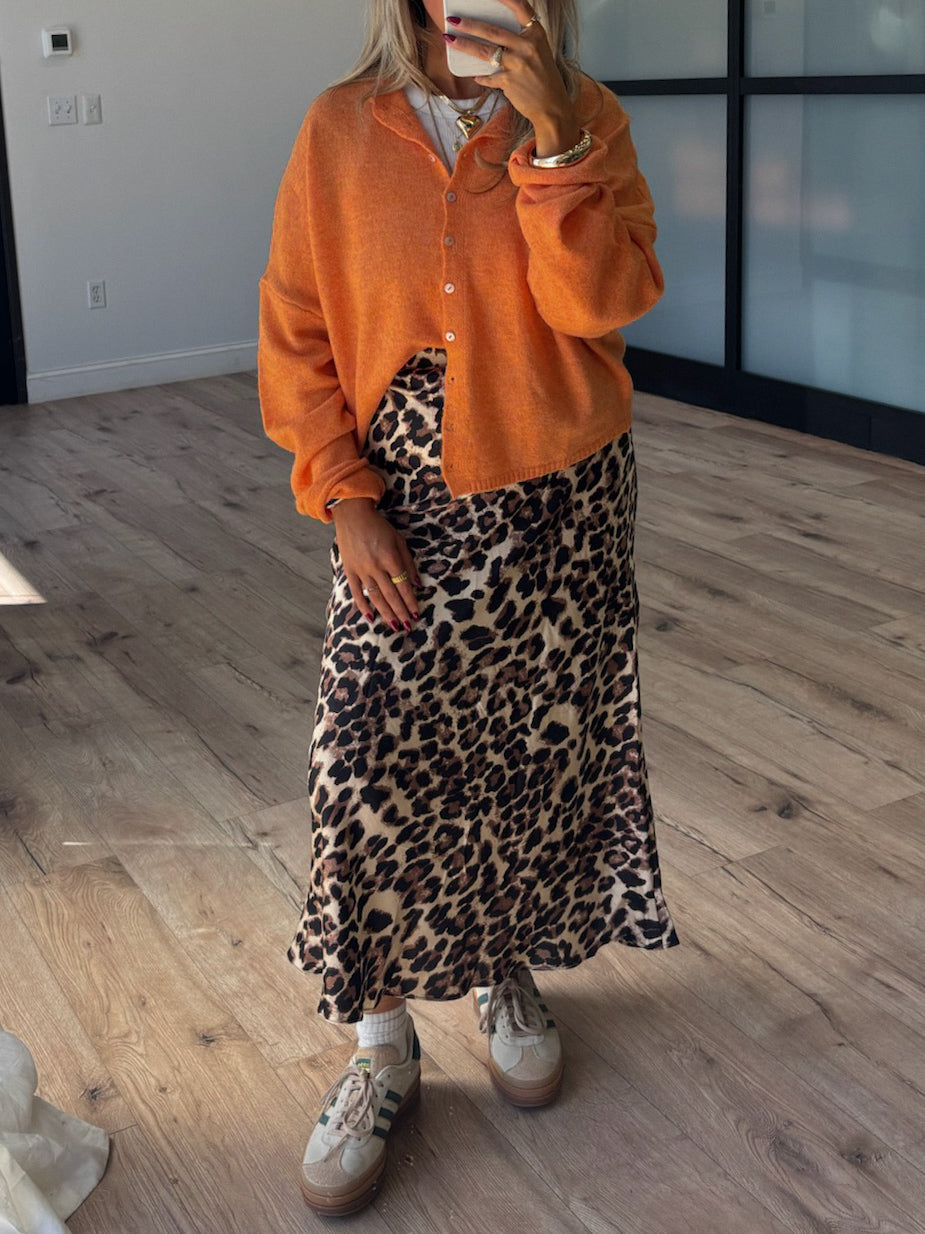 Isla Cardigan | Pumpkin | RESTOCK