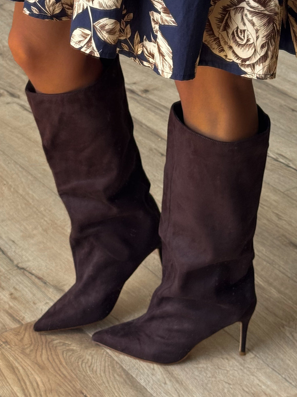 Lexington Knee High Boots | Chocolate | RESTOCK