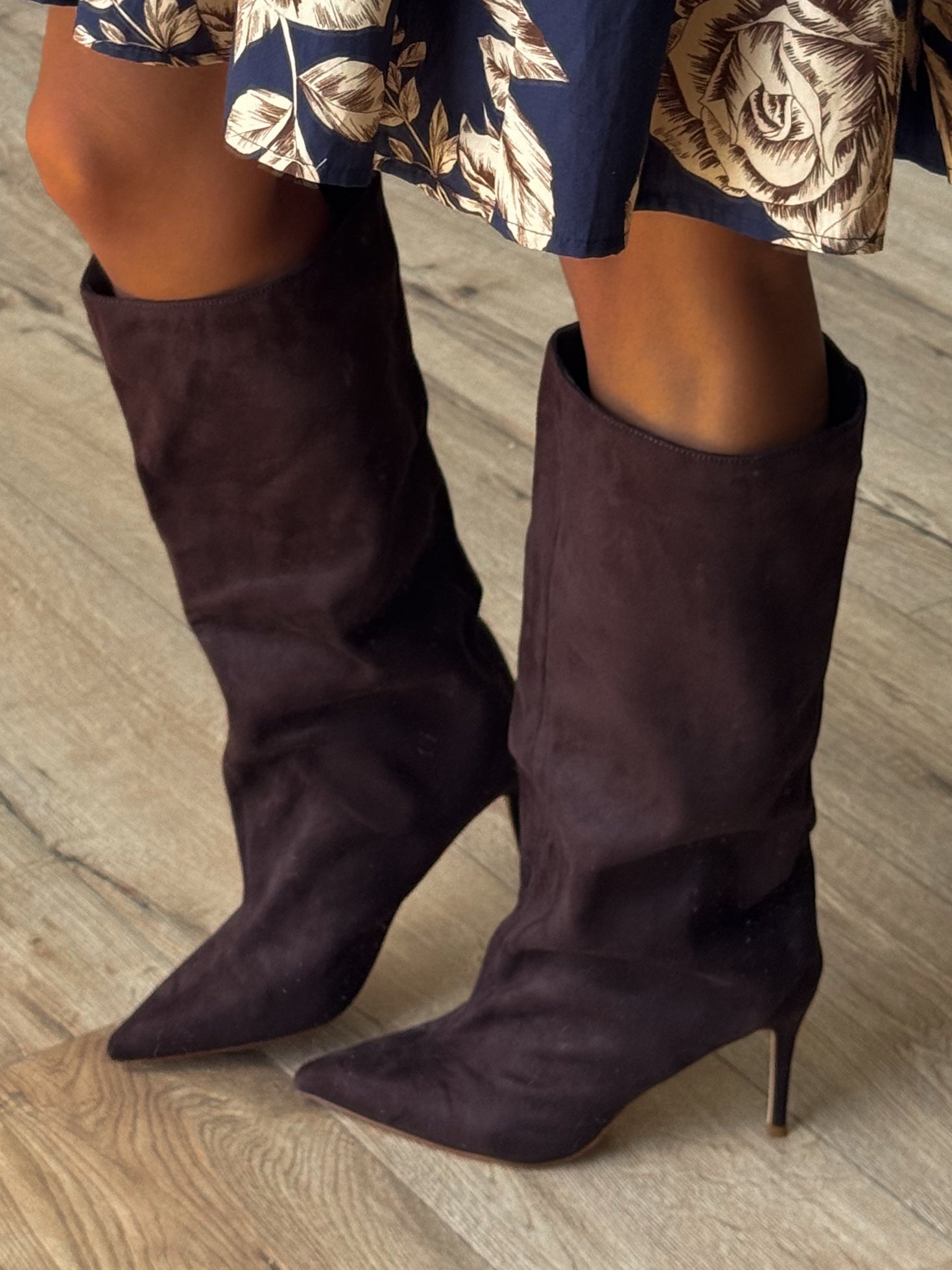 Lexington Knee High Boots | Chocolate | RESTOCK
