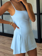Club Classic Active Dress | Sky Blue
