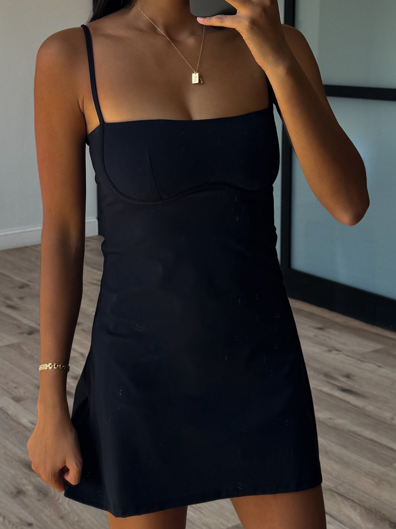 Sweetheart Active Dress | Black