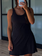 Grand Slam Active Dress | Black | +Plus Available | RESTOCK