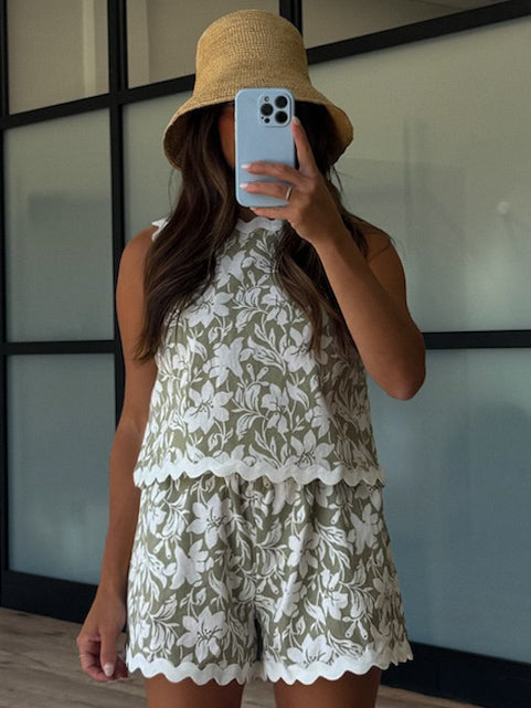 Greenhouse Rick Rack Top