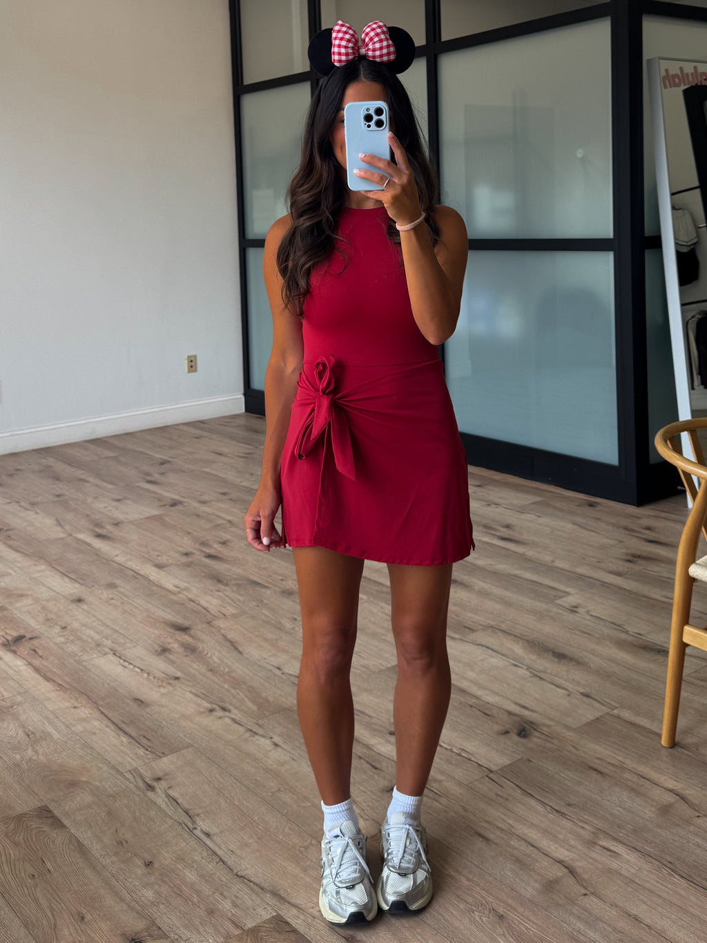 Aveline Active Wrap Romper | Wine