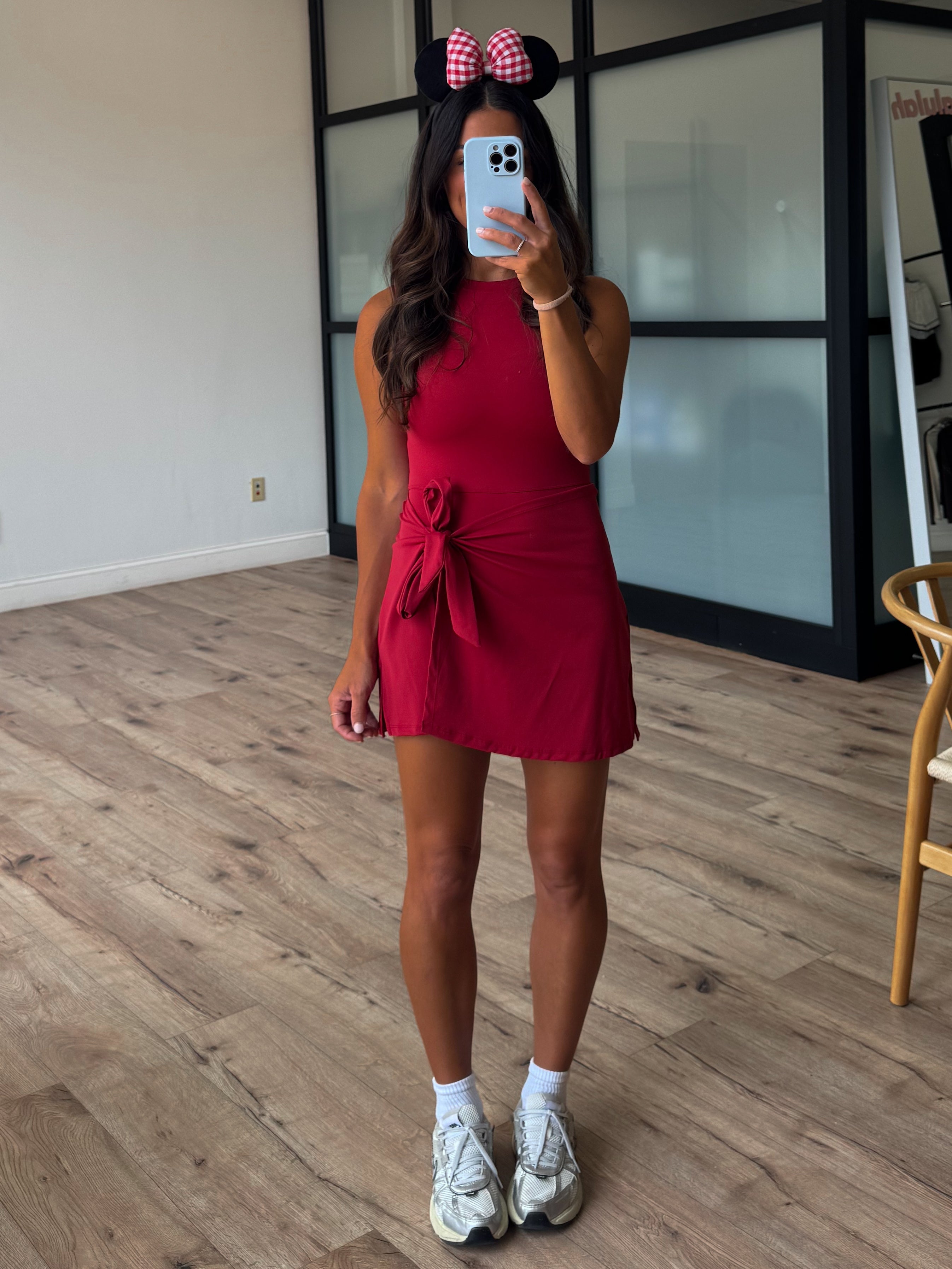 Aveline Active Wrap Romper | Wine