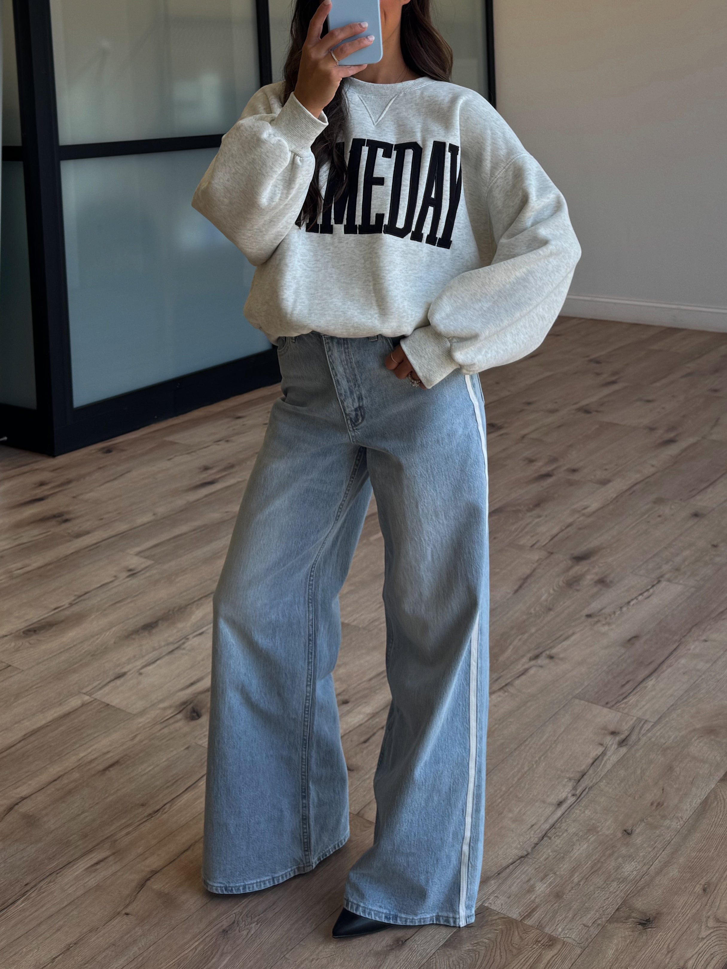 Sideline Wide Leg Jeans | RESTOCK