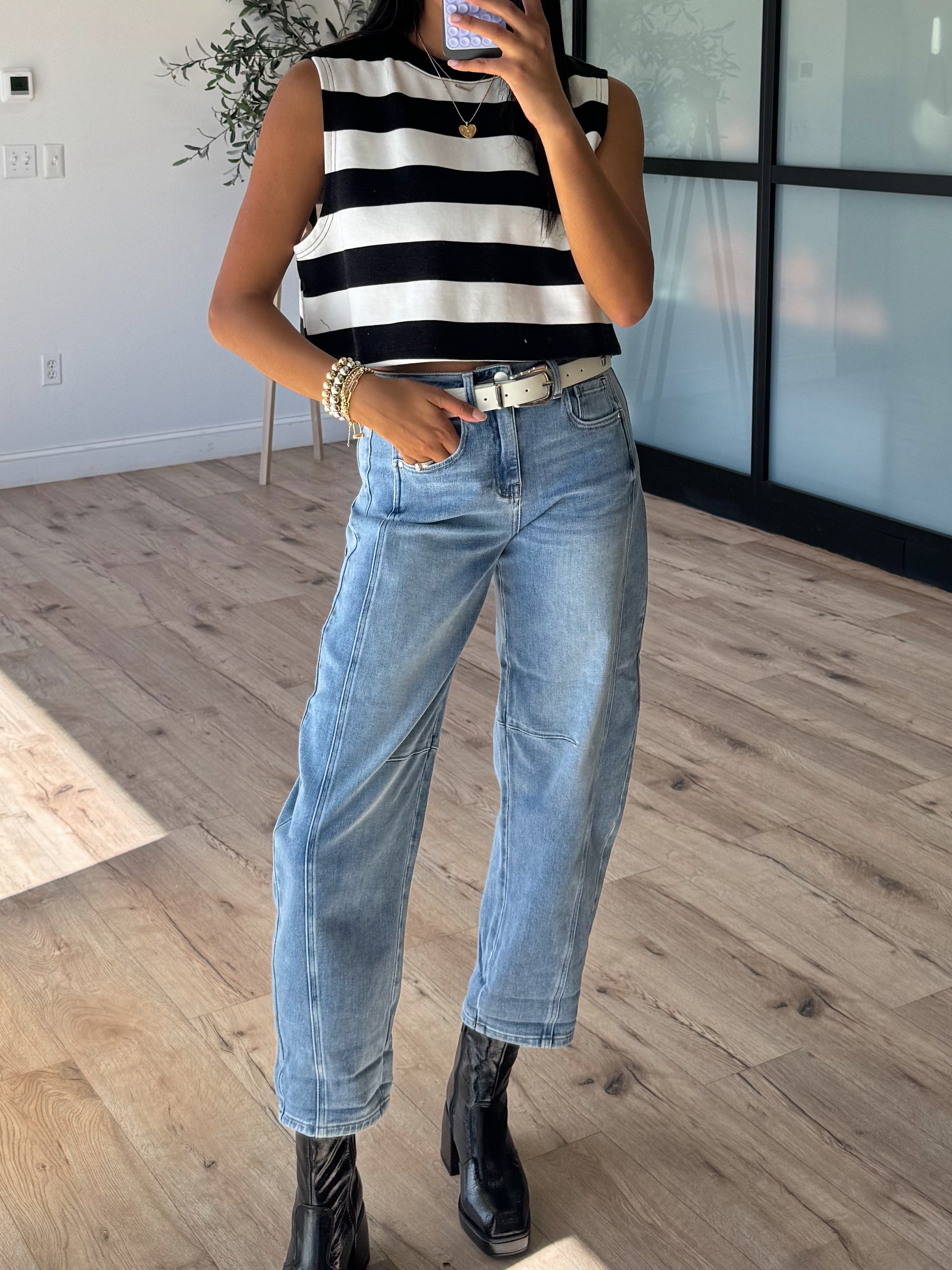 Arden Button Top | FINAL SALE