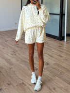 Blue Porch Florals Lounge Shorts | +Plus Available