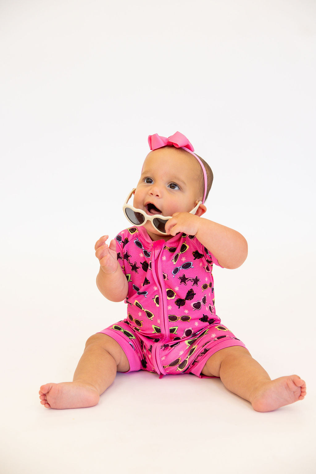 Bright + Sunny Short Romper | Tiny Talulah | FINAL SALE