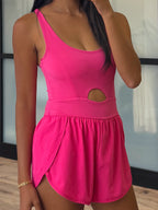 Work It Out Active Runsie | Hot Pink