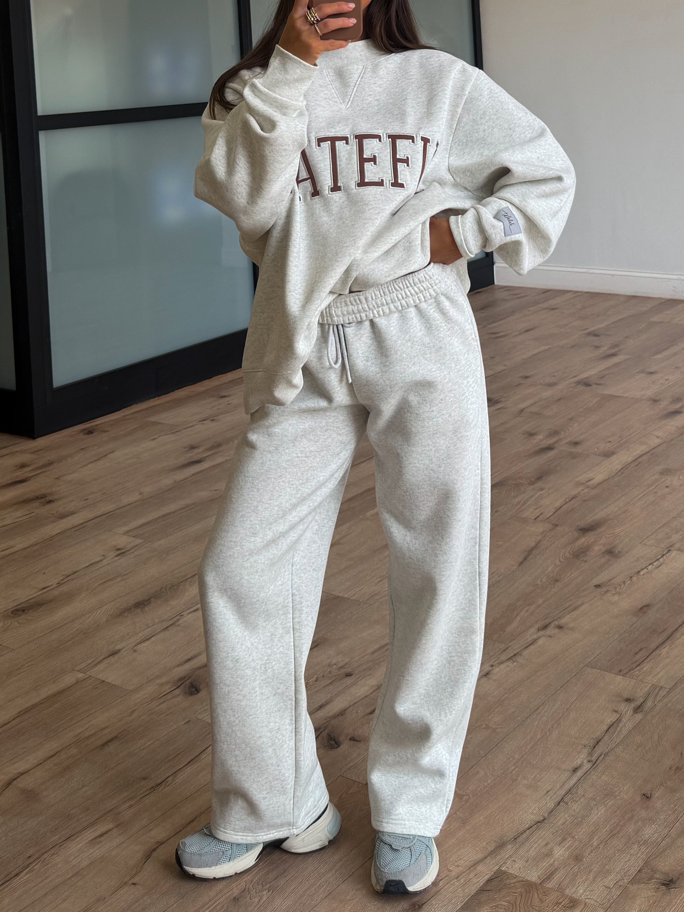 "GRATEFUL" Mock Neck Sweatshirt | +Plus Available