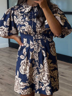 Pollie Collared Dress | Nightbloom