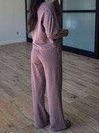 Clarity Long Sleeve + Pants Set | Dusty Mauve