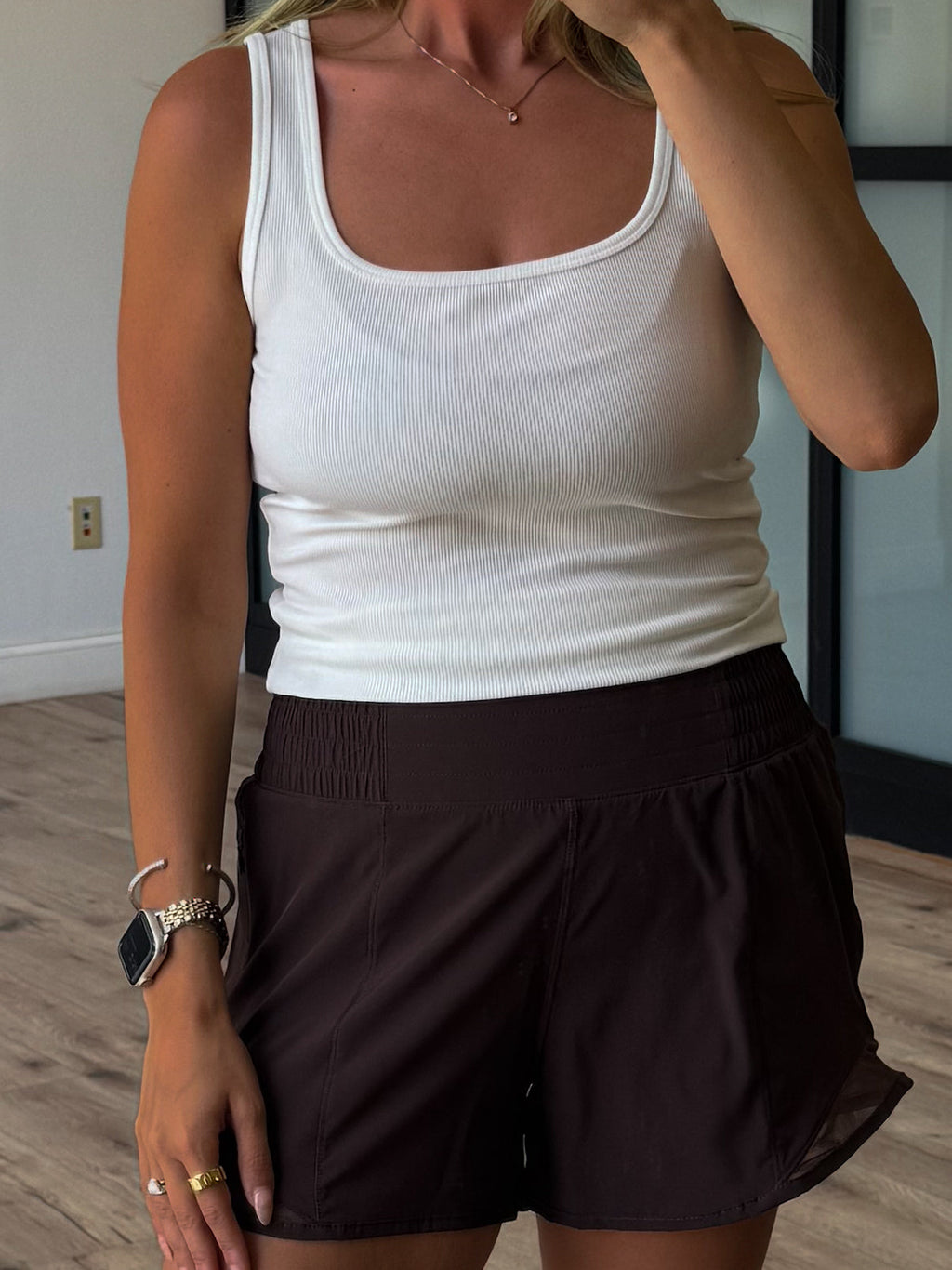 Hot Shot Active Shorts | Espresso | +Plus Available