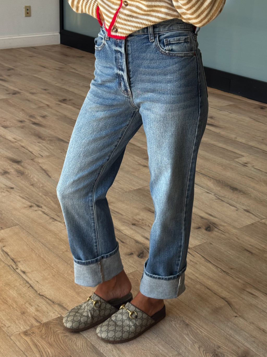 Amelia High Rise Jeans | Medium Wash