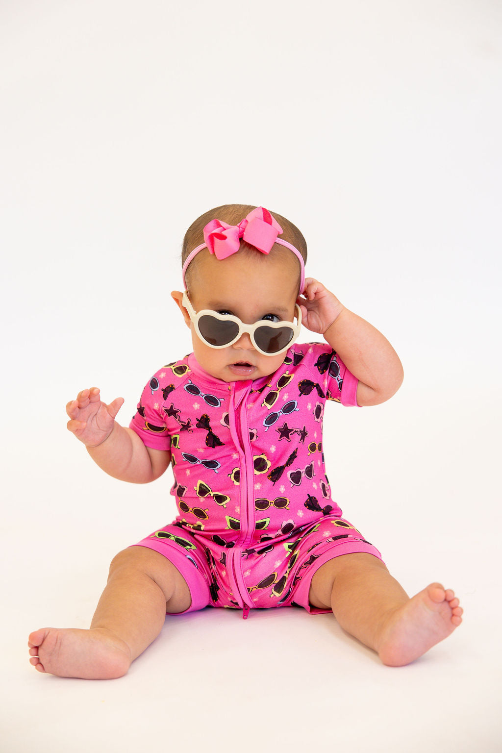 Bright + Sunny Short Romper | Tiny Talulah | FINAL SALE
