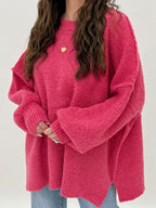 Lev Textured Sweater | Watermelon | +Plus Available | RESTOCK