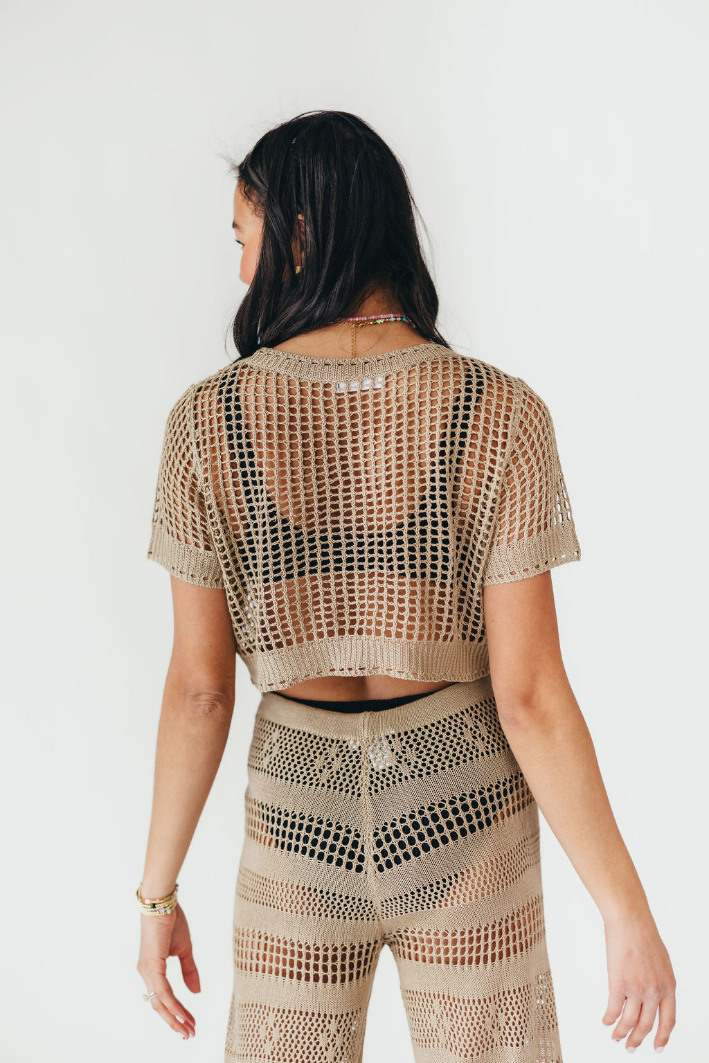 Vieste Crochet Cropped Top | FINAL SALE