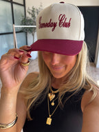 "Gameday Club" Canvas Cap | 3 Colors Available