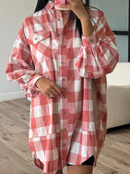 Orchard Plaid Shirt Dress | Cinnamon