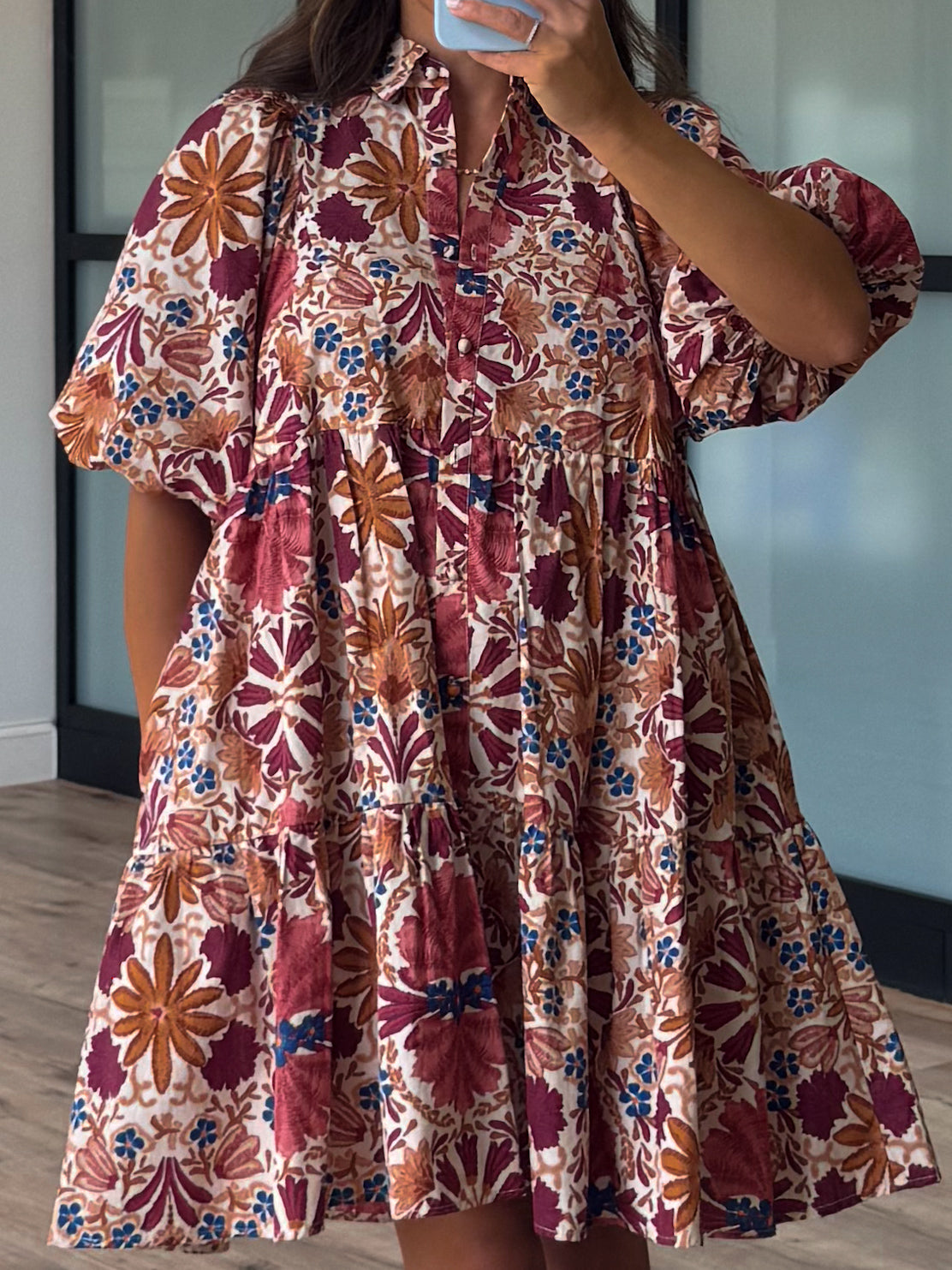 Camellia Belted Dress | Amberwood