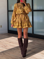 Aurelia Buttoned Dress