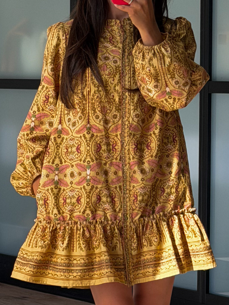 Aurelia Buttoned Dress