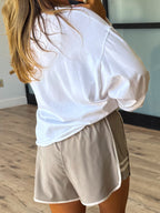 Old Skool Active Shorts | Stone