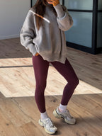 Bookclub Oversized Sweater | Grey | +Plus Available | RESTOCK