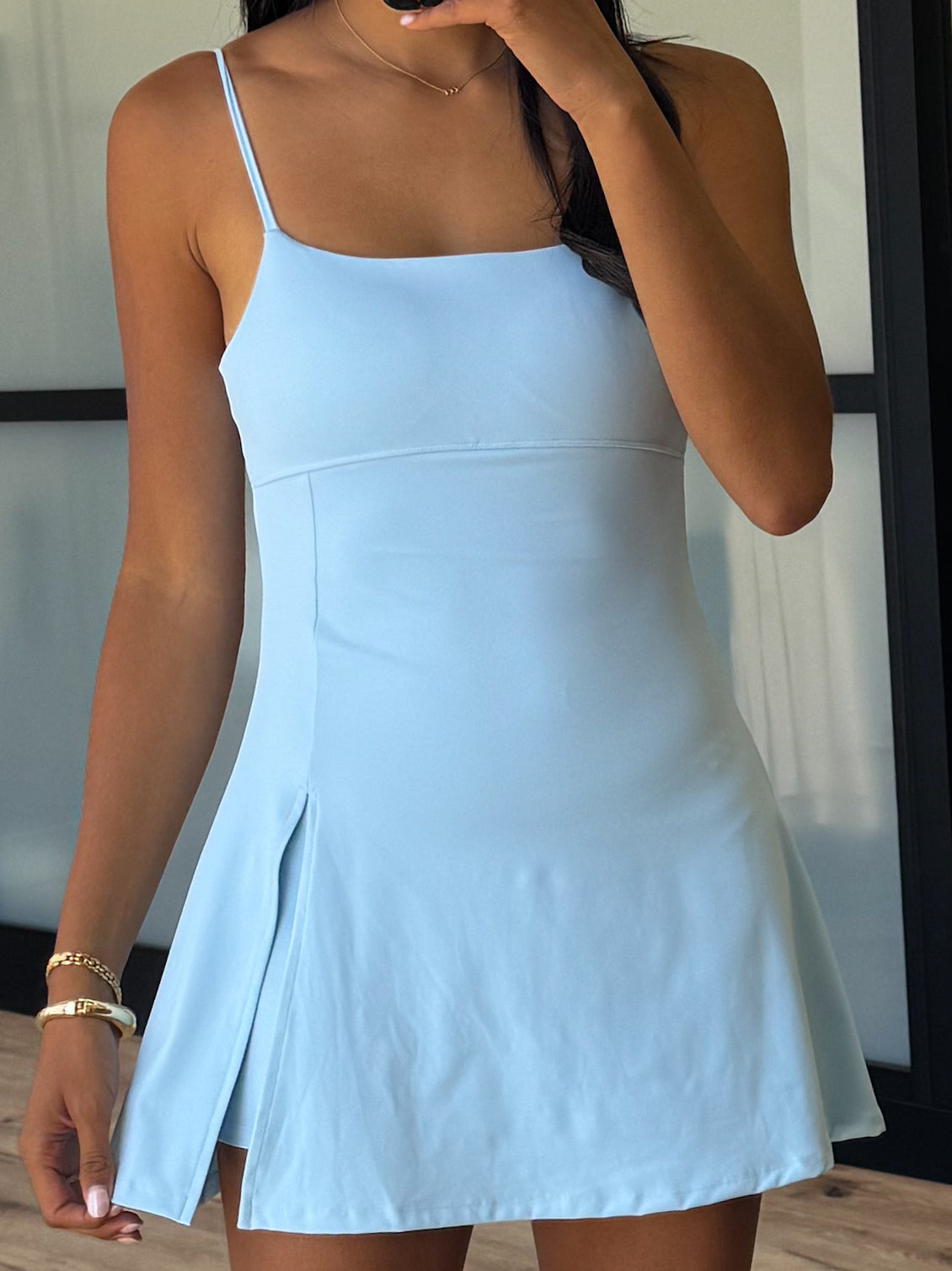 Club Classic Active Dress | Sky Blue