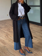 Kleo Longline Cardigan | Black