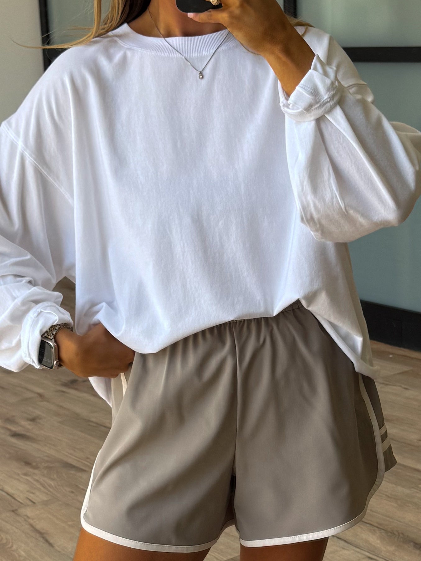 Old Skool Active Shorts | Stone