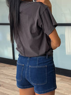 Skylar Denim Cargo Shorts | +Plus Available